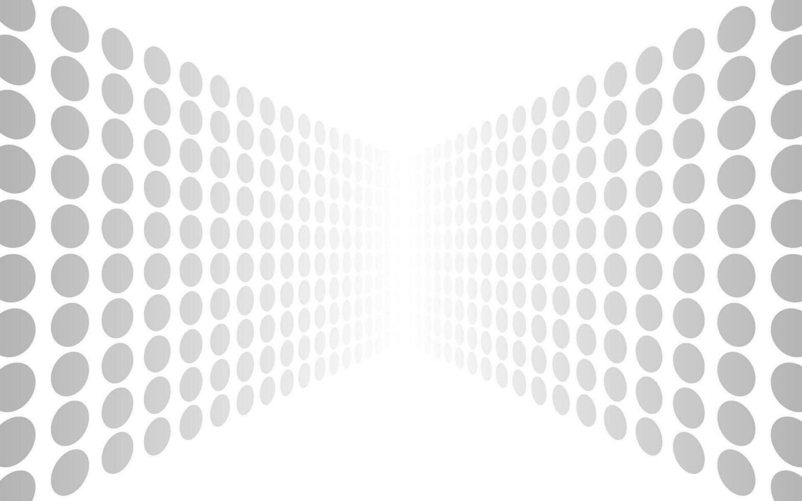 Abstract background made of halftone dots in white and gray colors. Modern background for text. vector