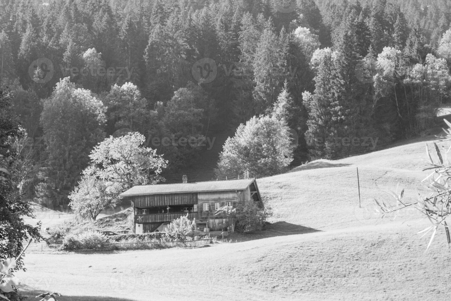 otoño hora en Suiza foto