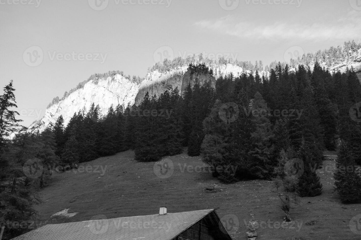 otoño hora en Suiza foto