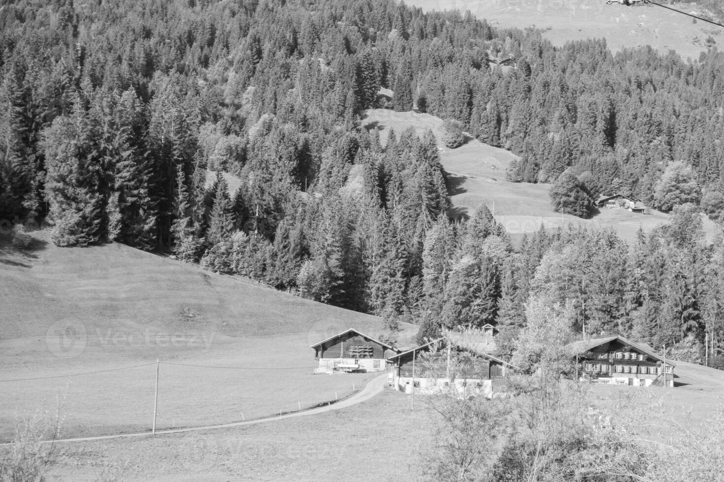 otoño hora en Suiza foto