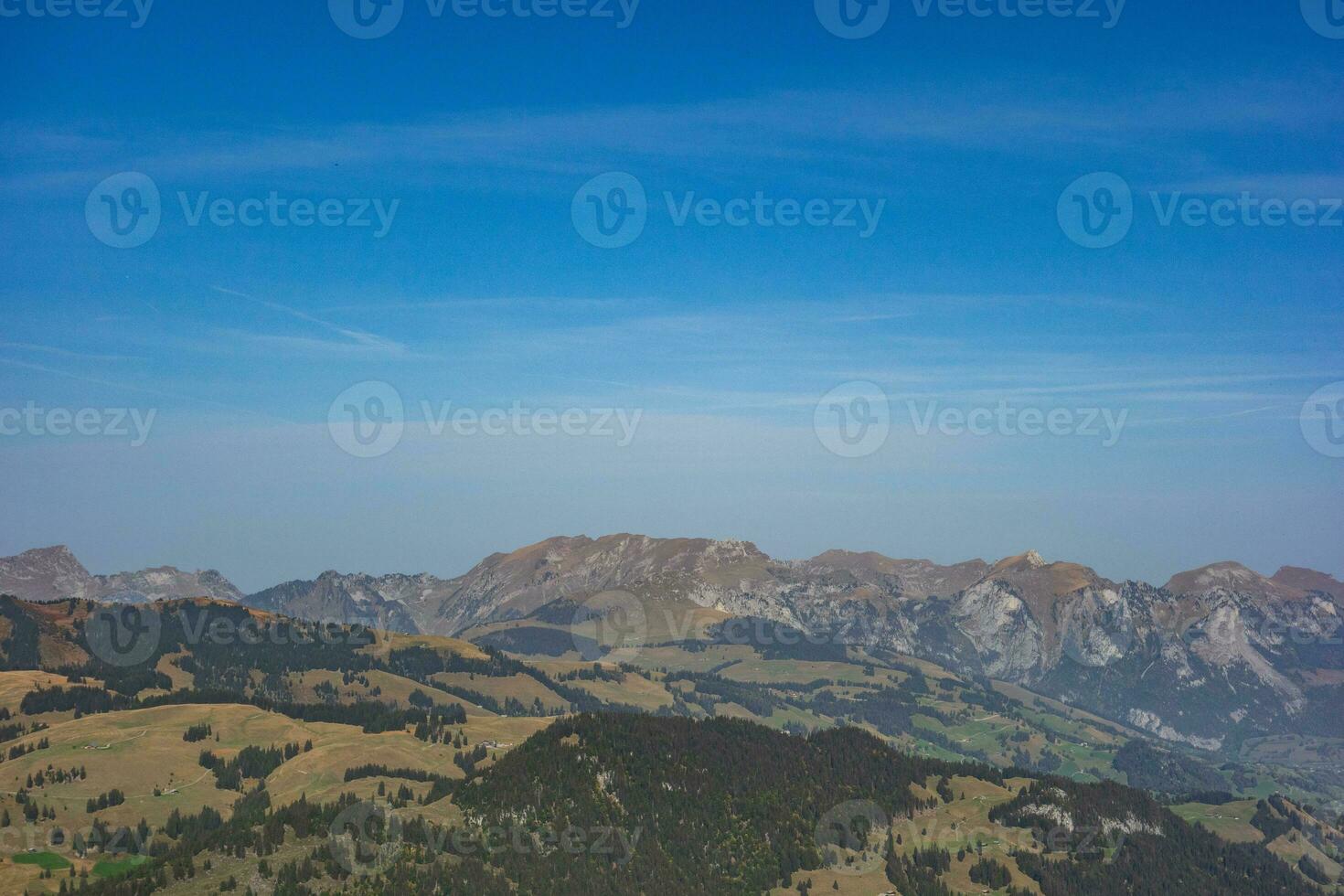 otoño hora en Suiza foto