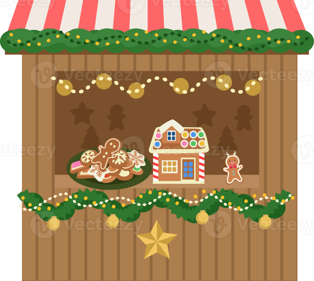 Christmas Market Stalls. Outdoor festival stand. Kiosks. Souvenir kiosk. png