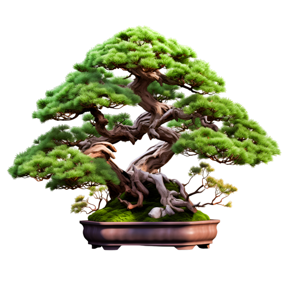 Bonsai Tree png download AI Generative 32335407 PNG