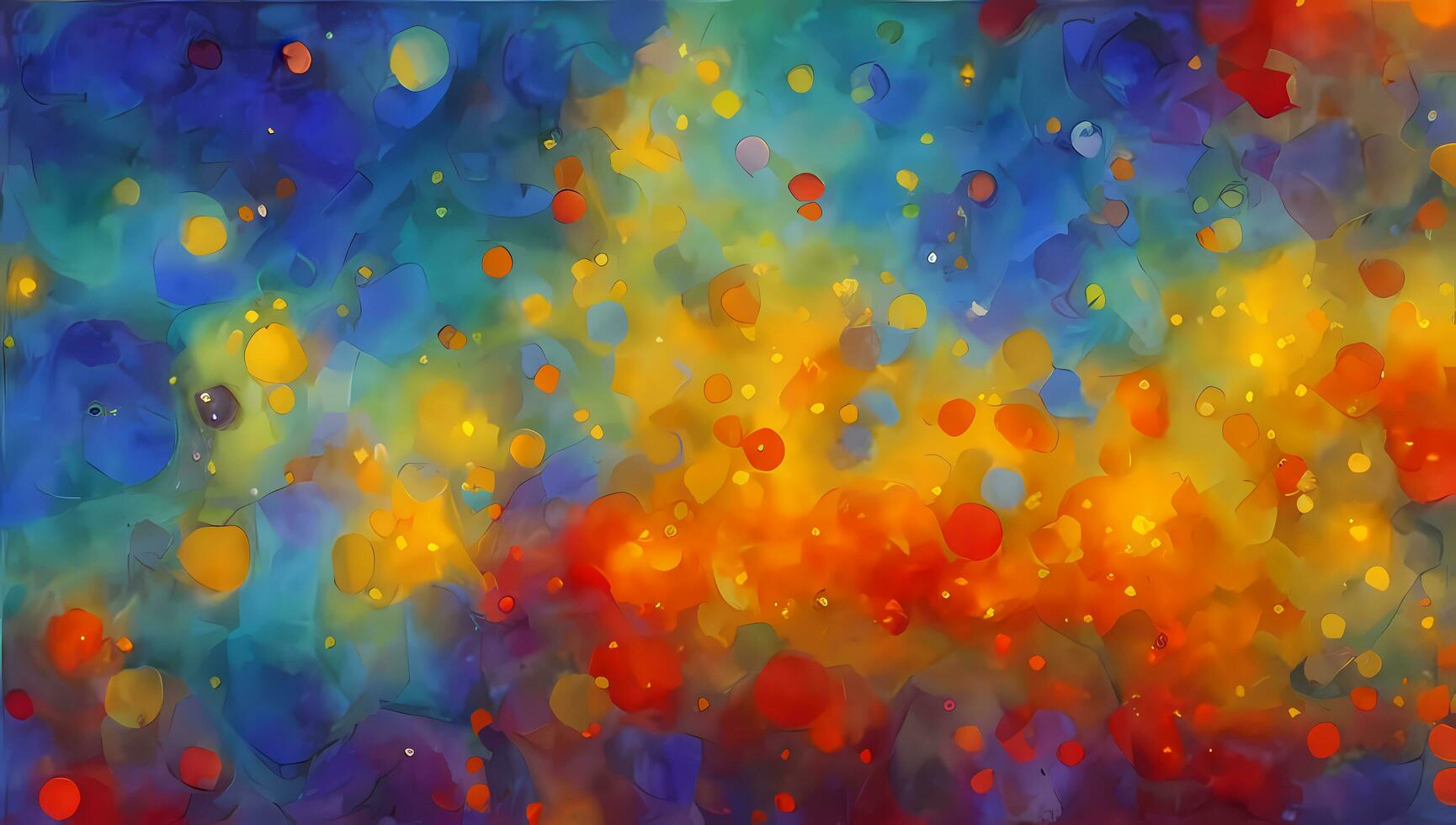 Abstract Impressionism Colorful Artistic Background Painting Imaginative Works photo