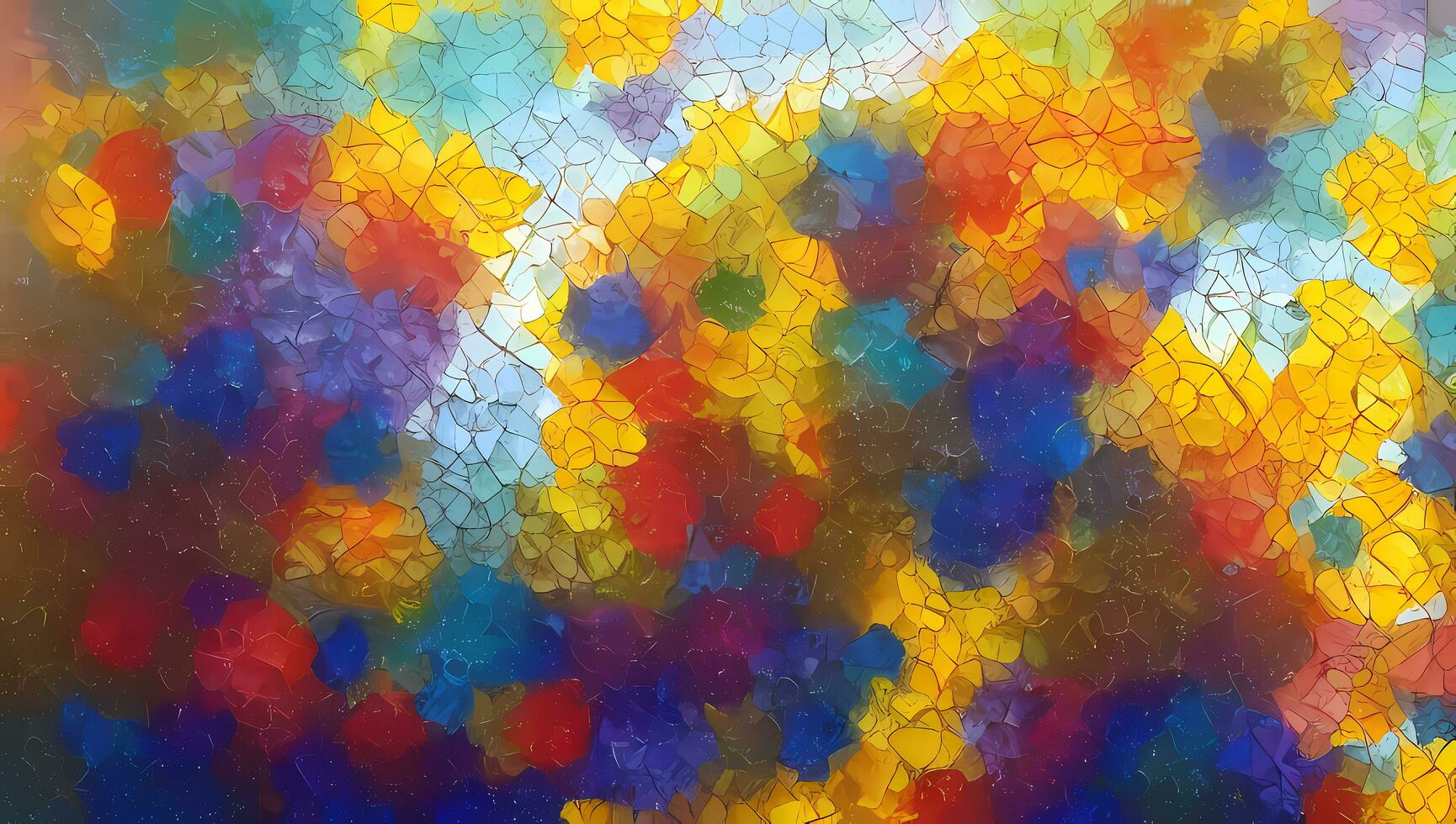Abstract Impressionism Colorful Artistic Background Painting Imaginative Works photo