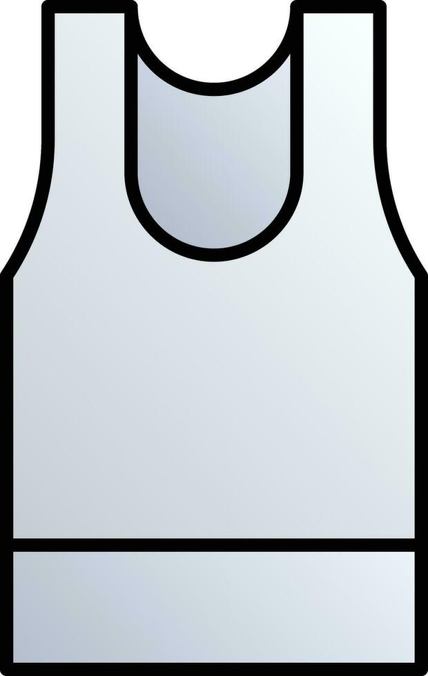 Sleeveless vector design . eps