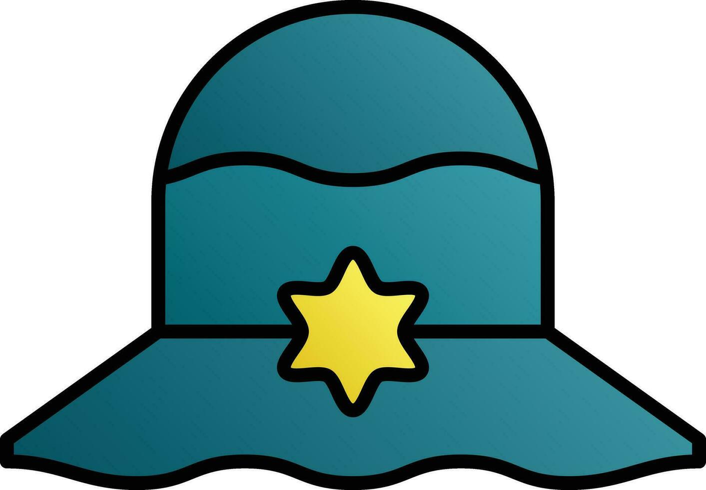 pamela hat vector design . eps