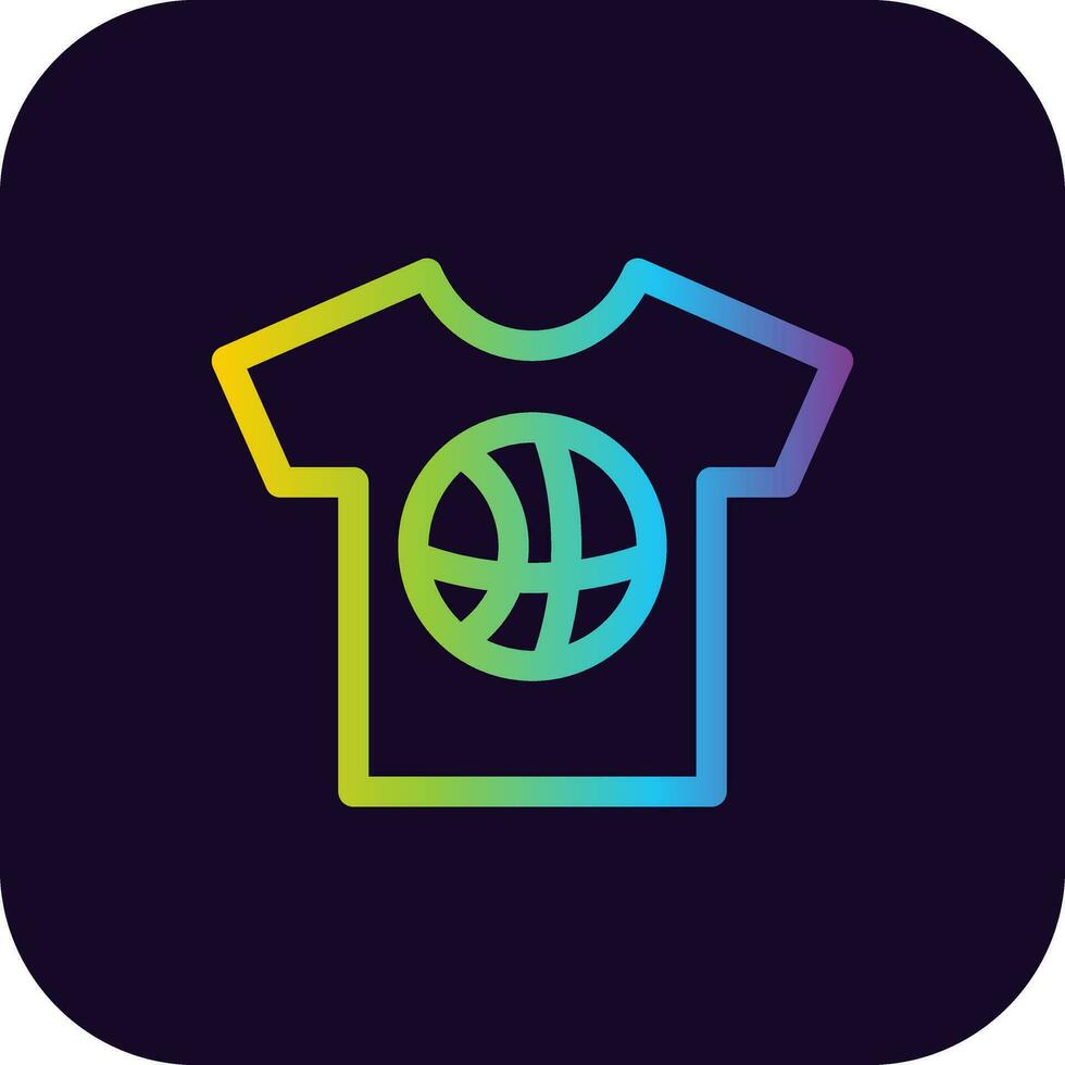 diseño de icono creativo de camisa vector