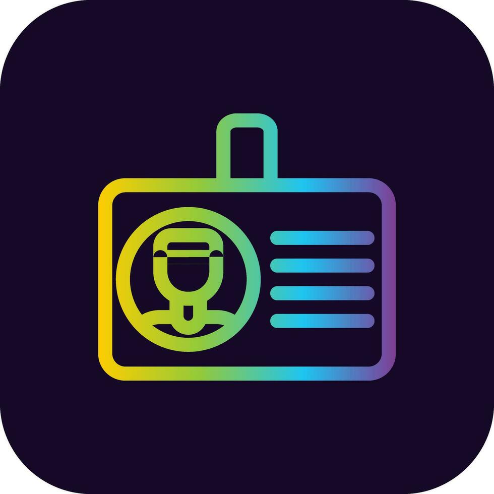 Gradient design Icon vector