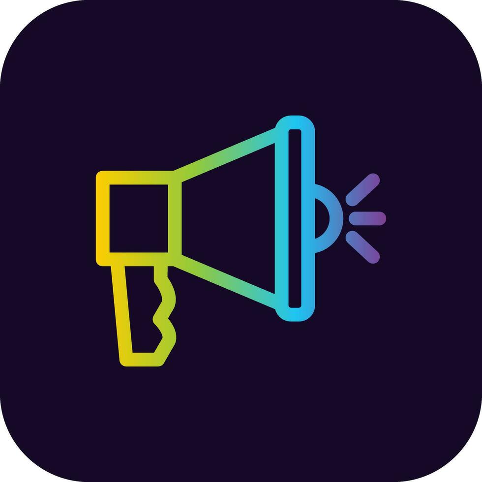 Announce Creative Icon Design vector