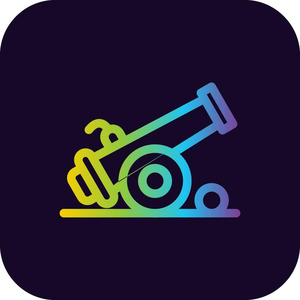 Cannon Creative Icon Design vector