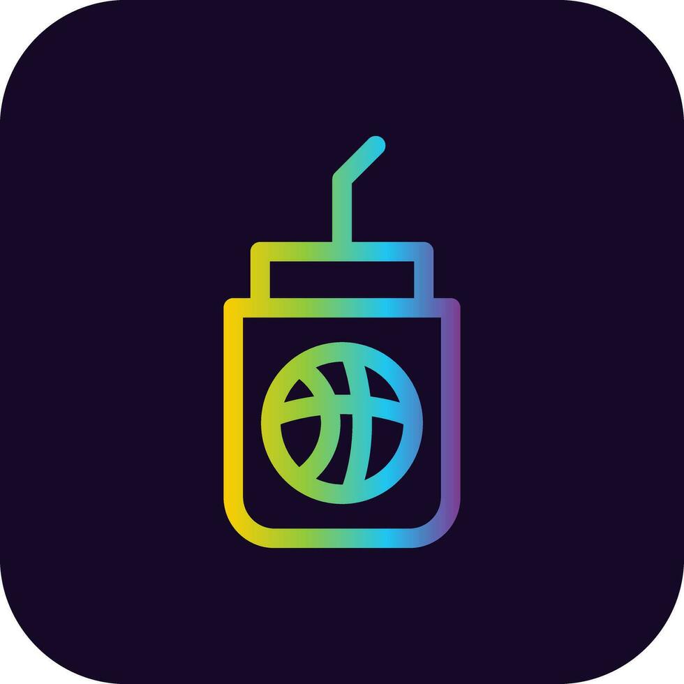 Protein Creative Icon Design vector