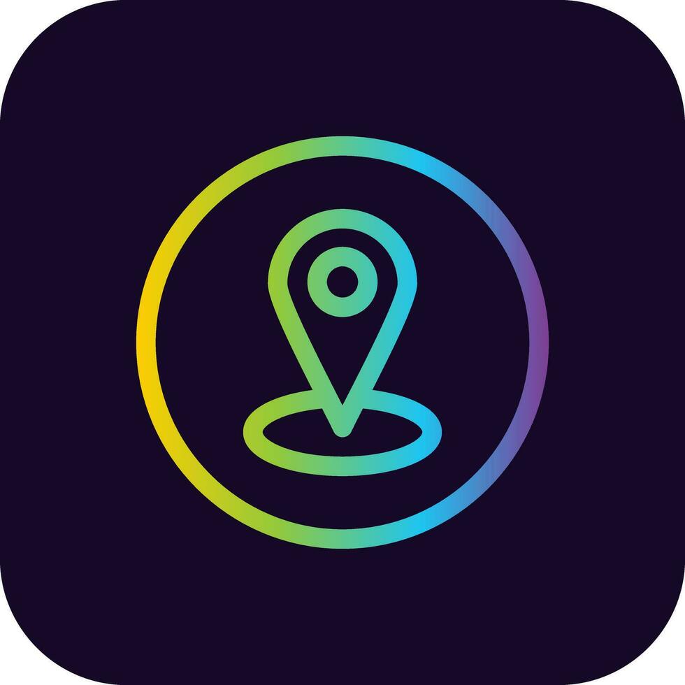 Location Creative Icon Design vector