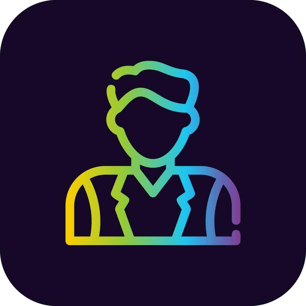 Salesman Creative Icon Design vector