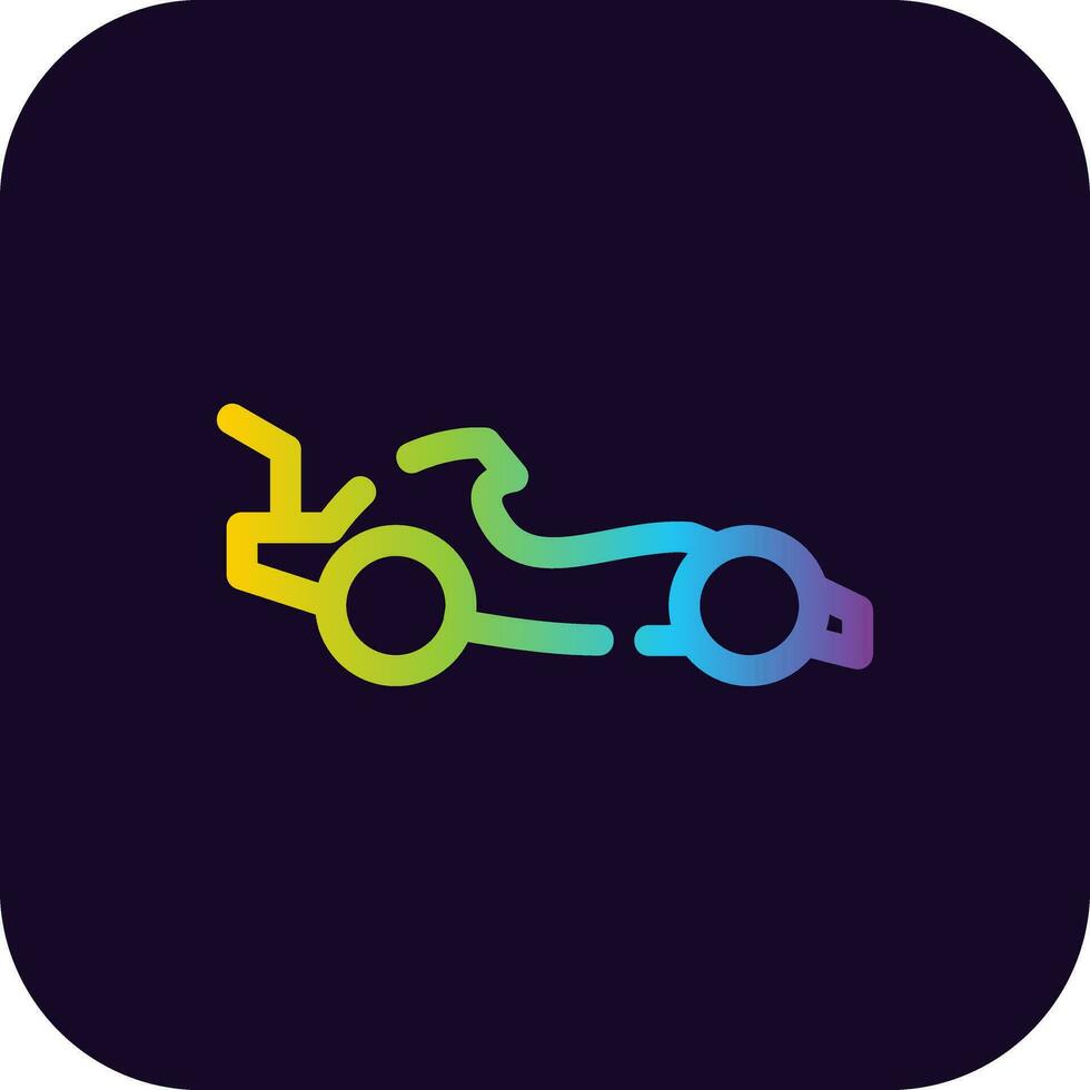 F1 Creative Icon Design vector