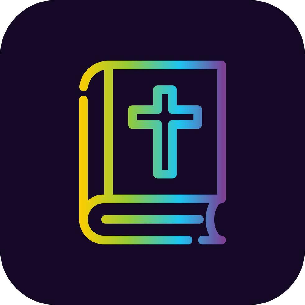 Bible Creative Icon Design vector