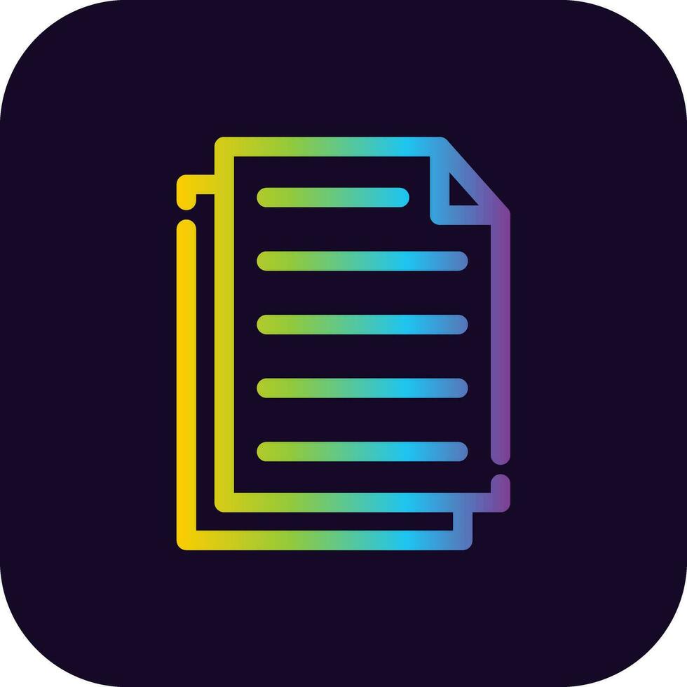 Exam Creative Icon Design vector