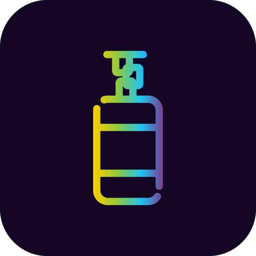 Punching Bag Creative Icon Design vector