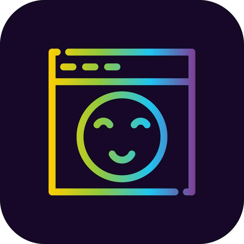 Web Site Creative Icon Design vector