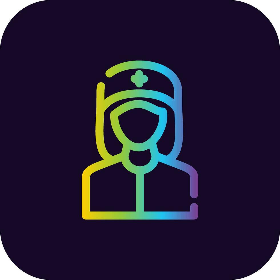 Nurse Creative Icon Design vector