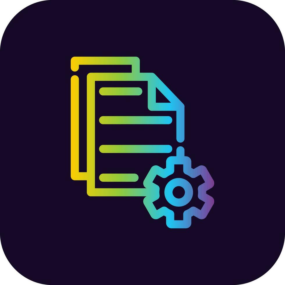 Data Management Creative Icon Design vector