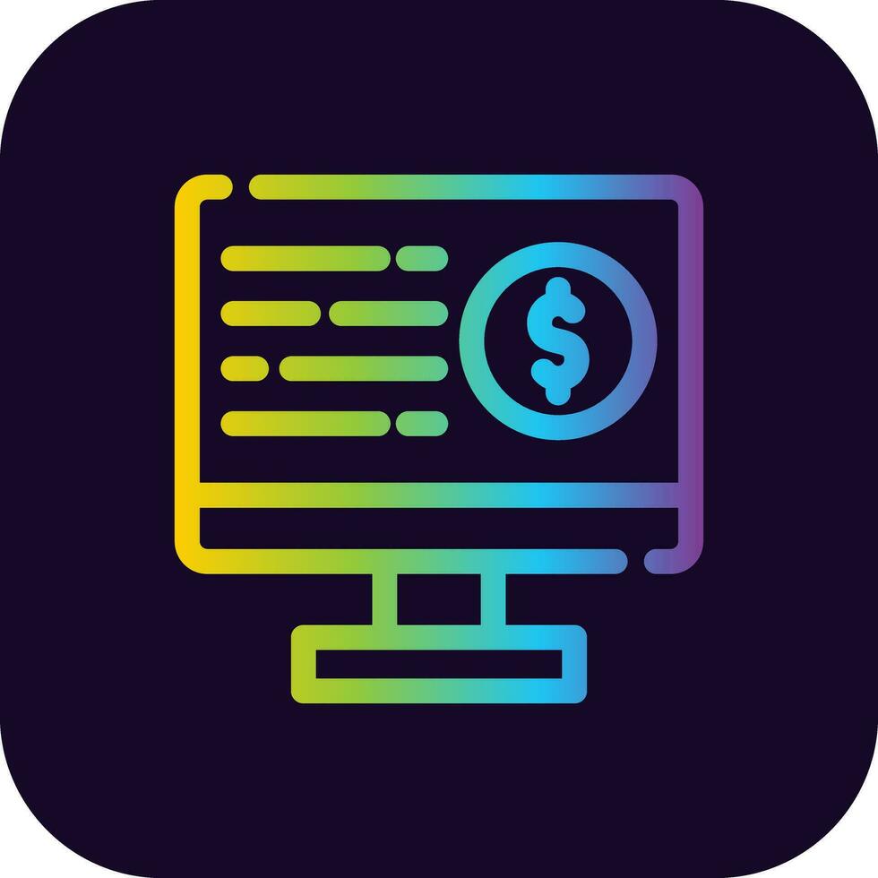 Online Transfer Creative Icon Design vector