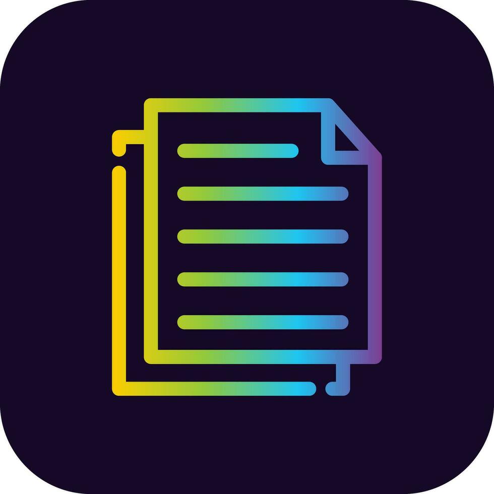 Copy Creative Icon Design vector