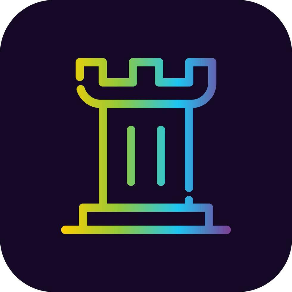 Chess Creative Icon Design vector