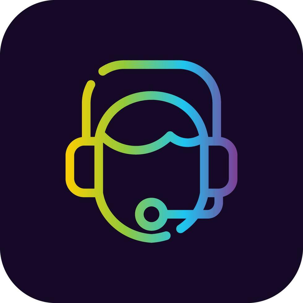 Customer Service Creative Icon Design vector
