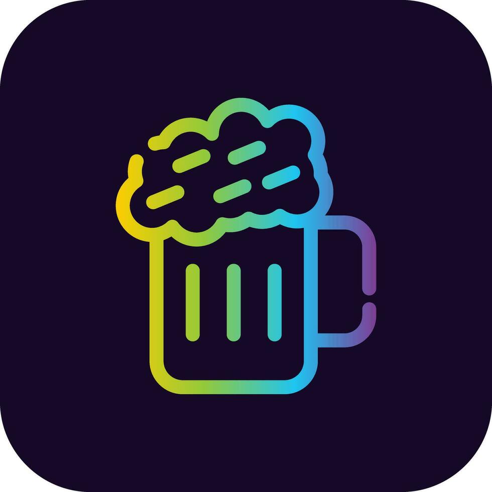 Beer Creative Icon Design vector