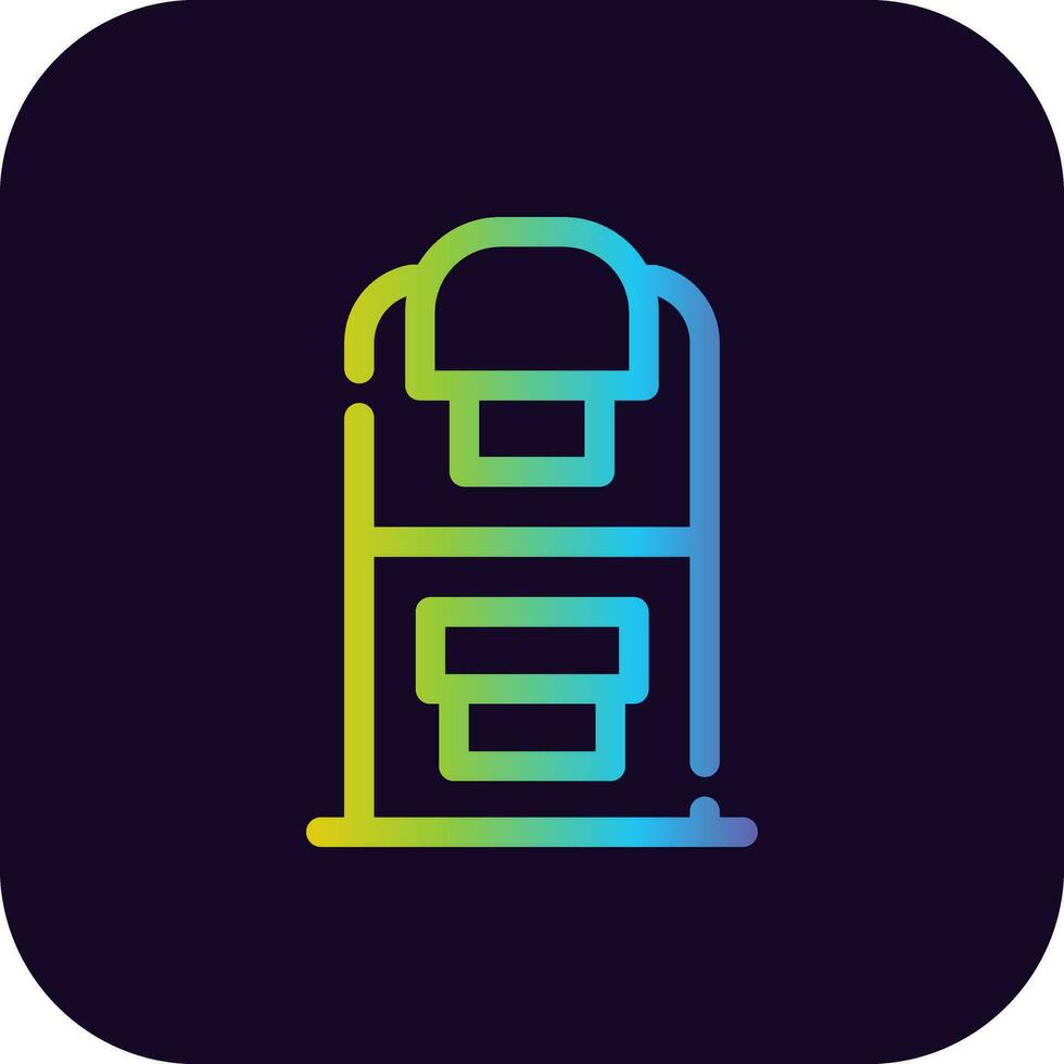 Mammogram Creative Icon Design vector