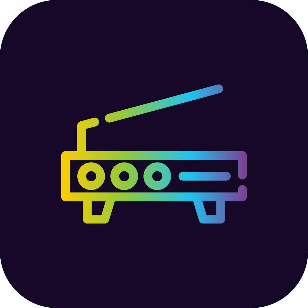 Scanner Creative Icon Design vector