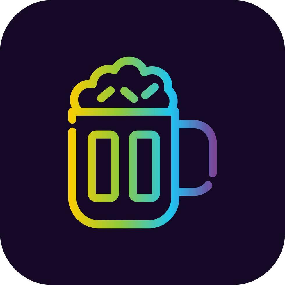 Beer Creative Icon Design vector