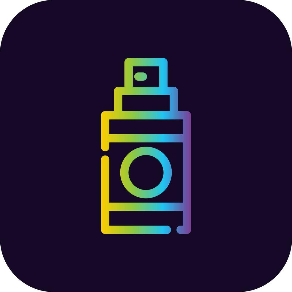 diseño de icono creativo de contenedor de spray vector