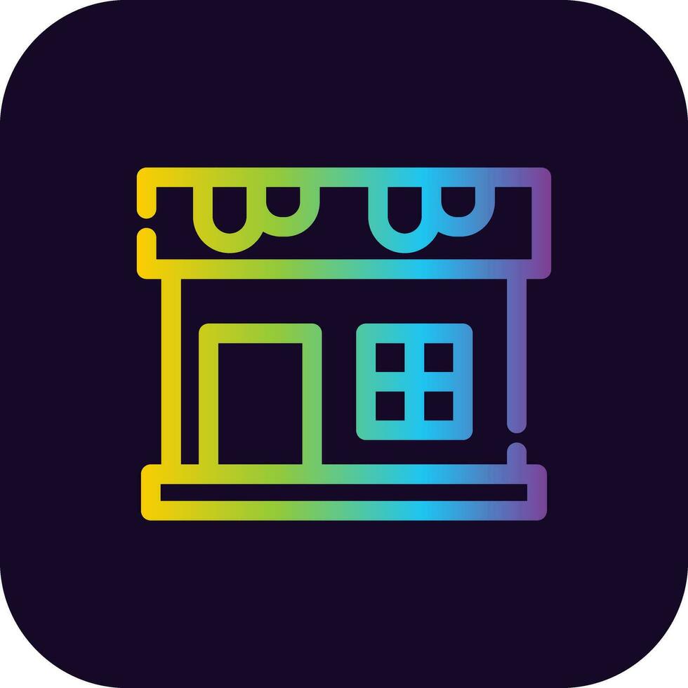 Shop Creative Icon Design vector