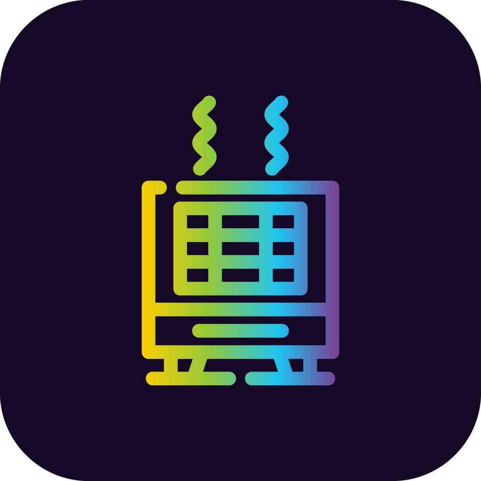 Heater Creative Icon Design vector