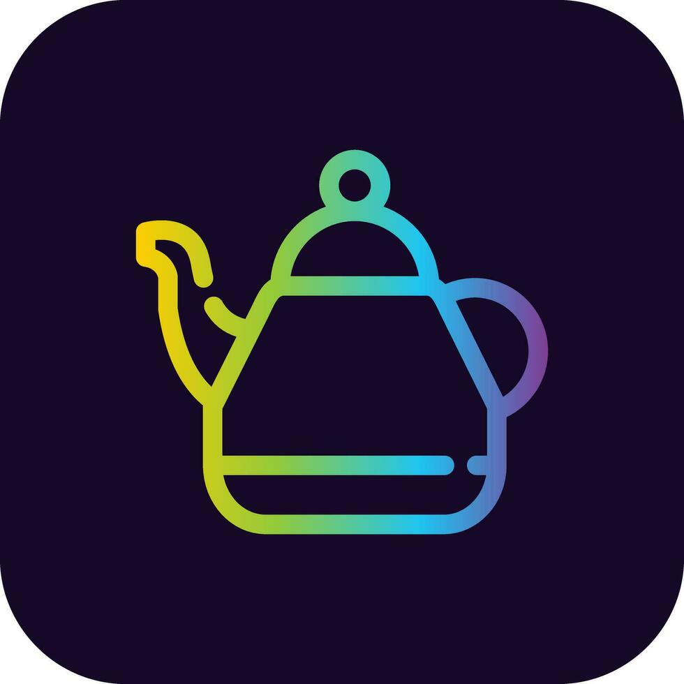 Teapot Creative Icon Design vector