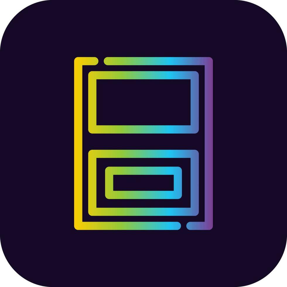 Door Creative Icon Design vector