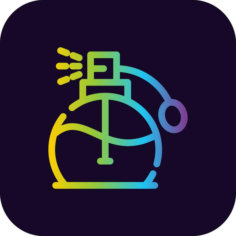 Perfume Creative Icon Design vector