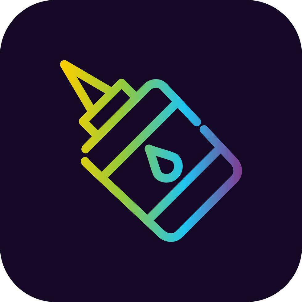 Glue Creative Icon Design vector
