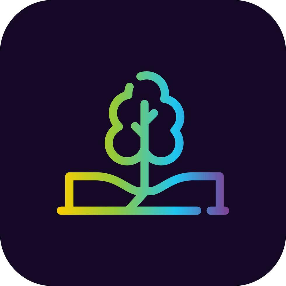 Park Creative Icon Design vector