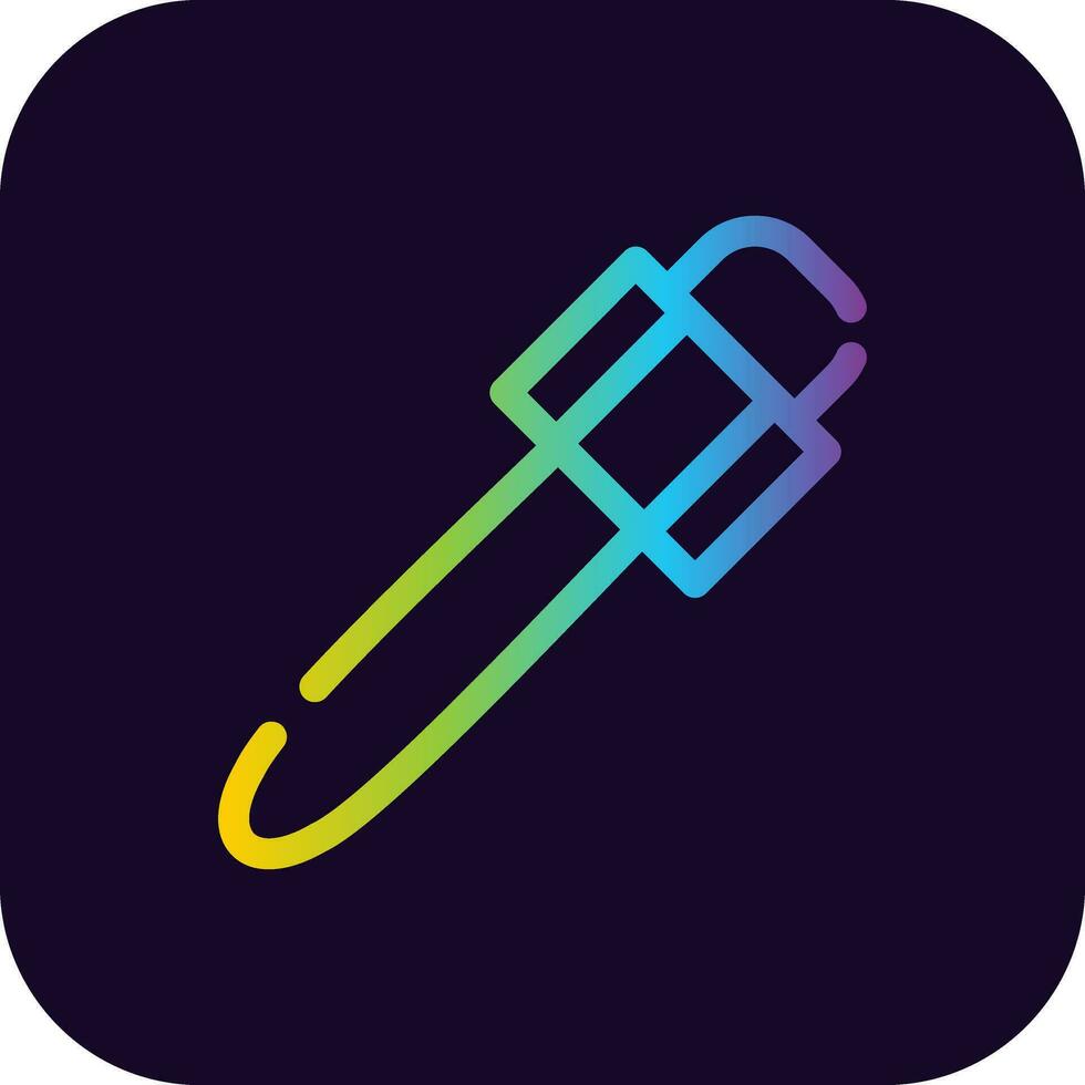 Dropper Creative Icon Design vector