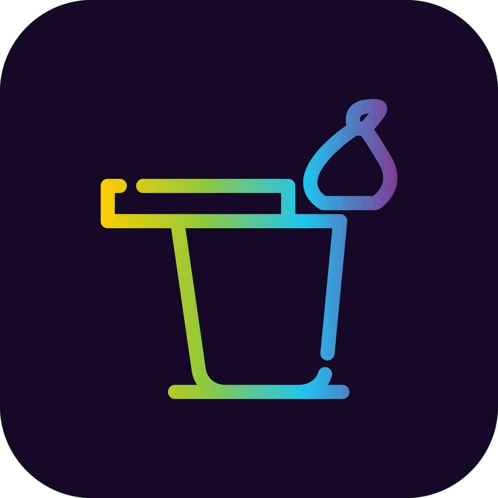 Garbage Creative Icon Design vector