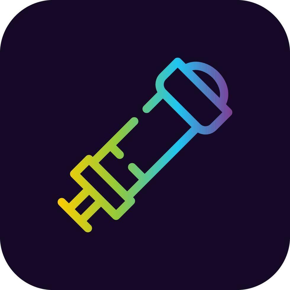 Telescope Creative Icon Design vector