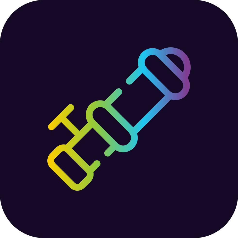 Telescope Creative Icon Design vector