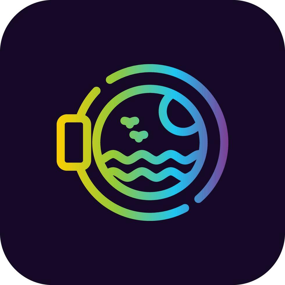 Porthole Creative Icon Design vector