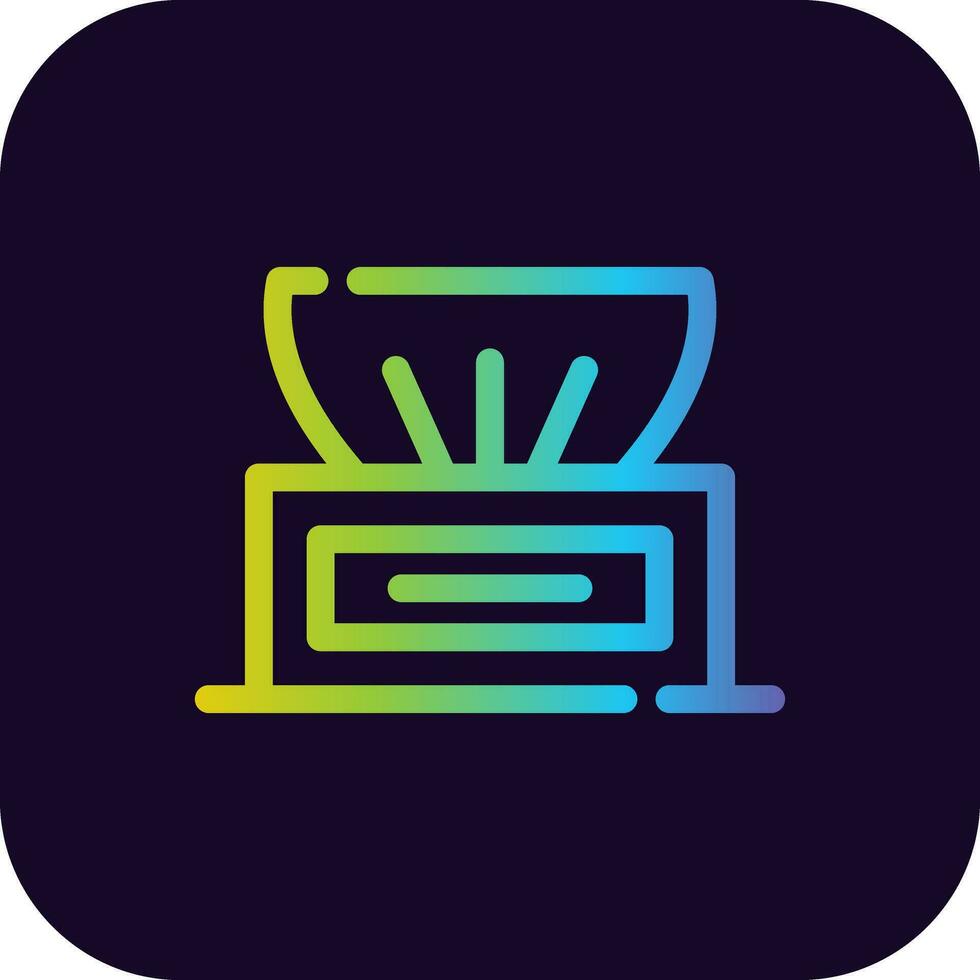 Makeup Remover Wipes Creative Icon Design vector
