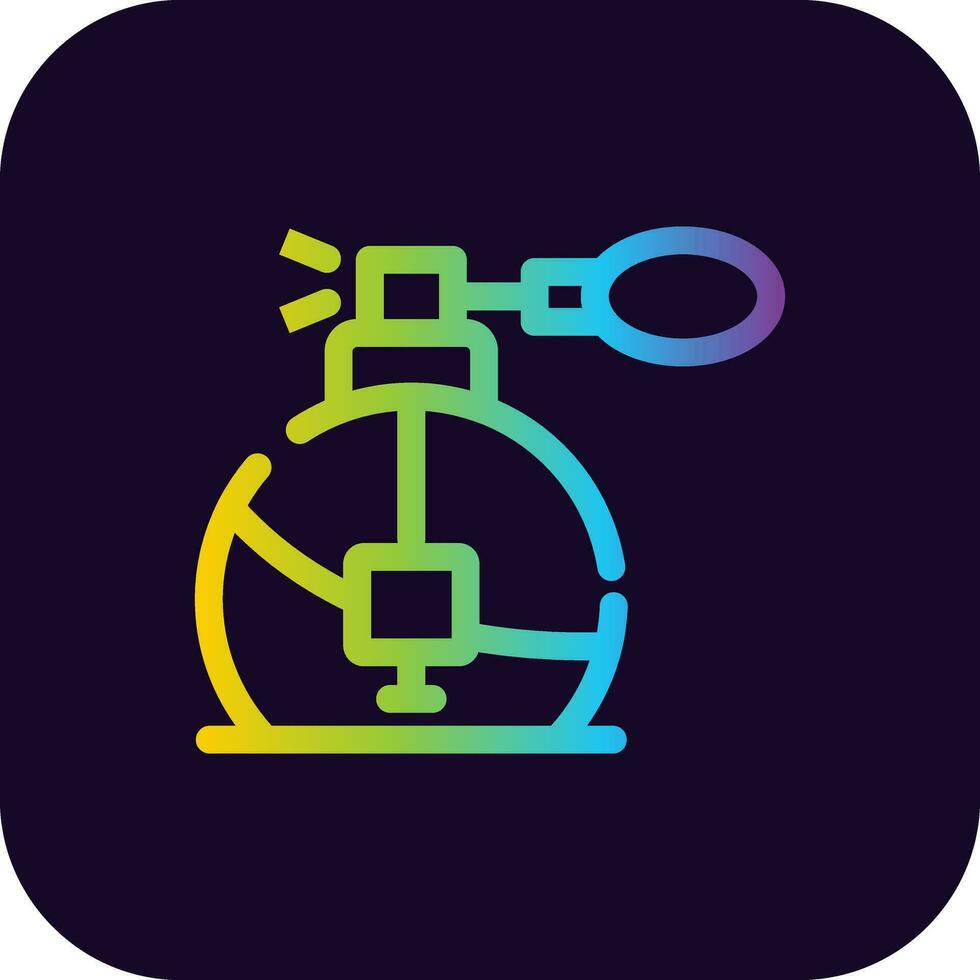 Perfume Creative Icon Design vector
