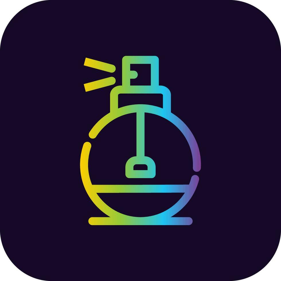 Perfume Creative Icon Design vector