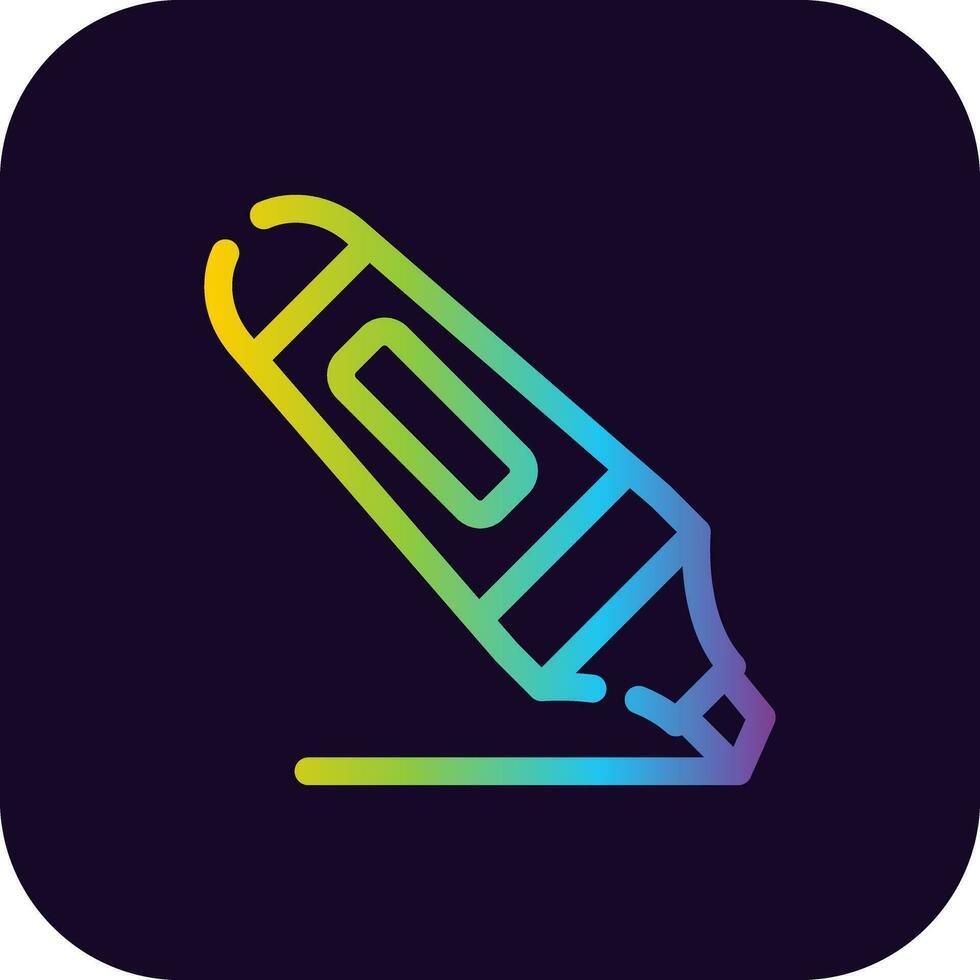 Marker Creative Icon Design vector